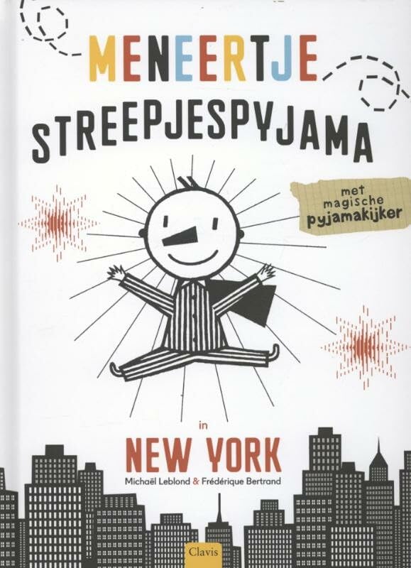 Meneertje streepjespyjama in New York book