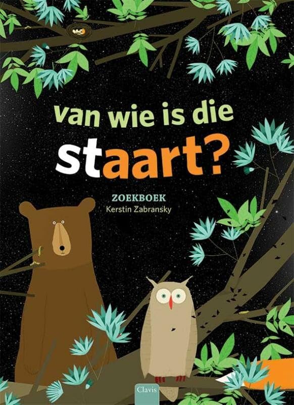Van wie is die staart?: zoekboek book