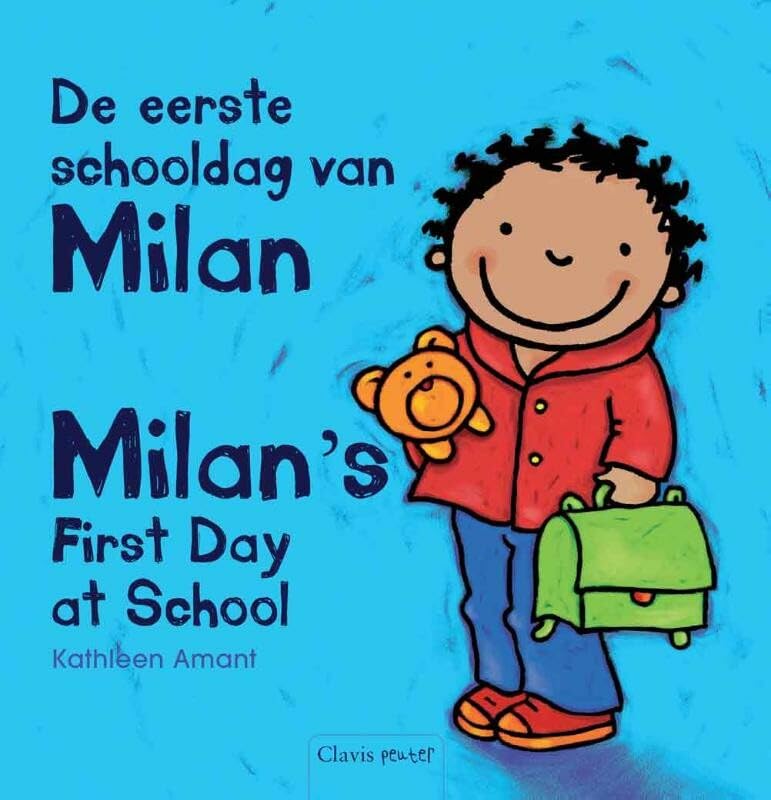 De eerste schooldag van Milan; Milan's first day at school Novels & Short Stories