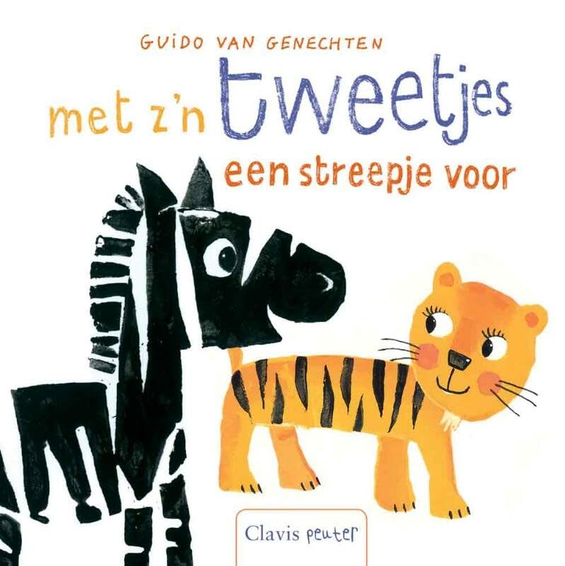 Met z'n tweetjes een streepje voor (Clavis peuter) Books