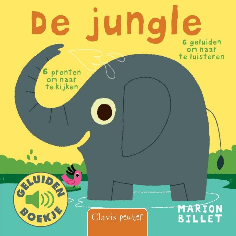 De jungle: 6 geluiden om naar te luisteren, 6 prenten om naar te kijken book