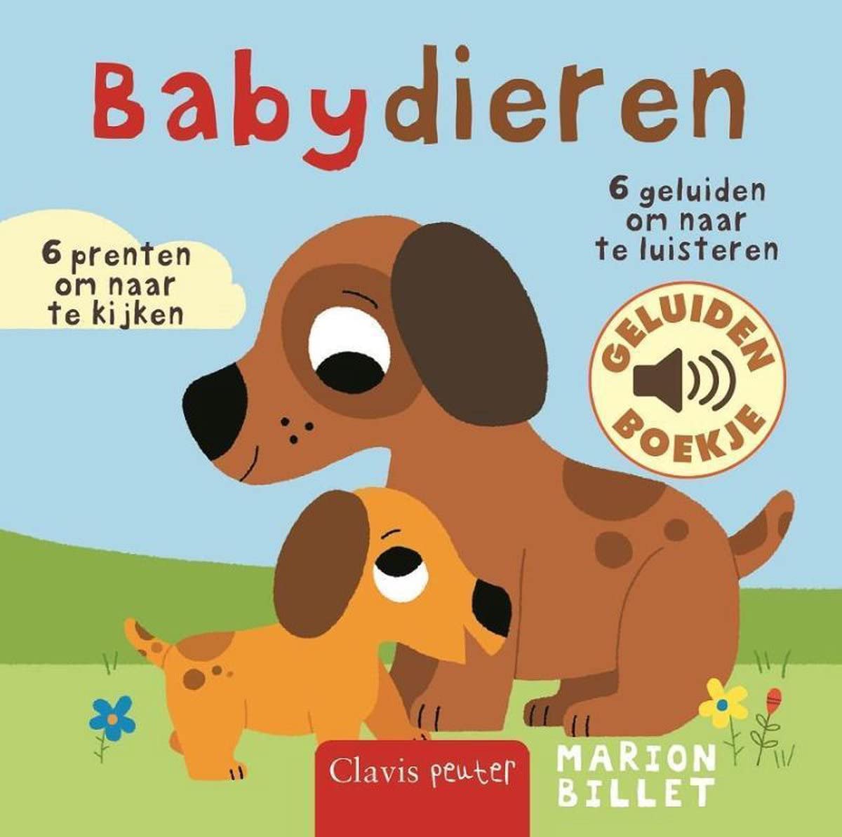 Babydieren: geluidenboekje book