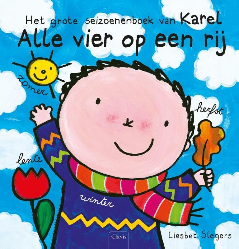 Alle vier op een rij: het grote seizoenenboek van Karel book