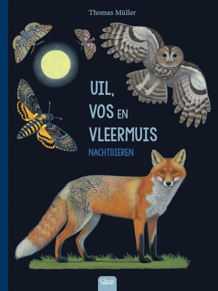 Uil, vos en vleermuis: nachtdieren book