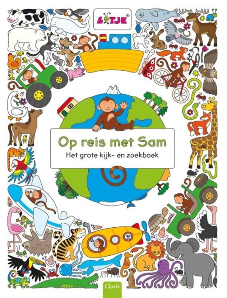 Op reis met Sam: het grote kijk- en zoekboek book