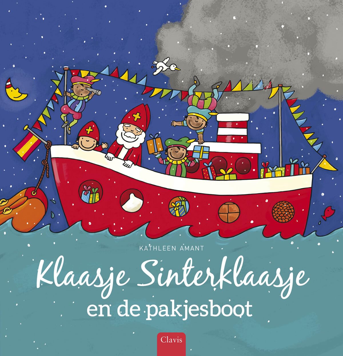 Klaasje Sinterklaasje en de pakjesboot book