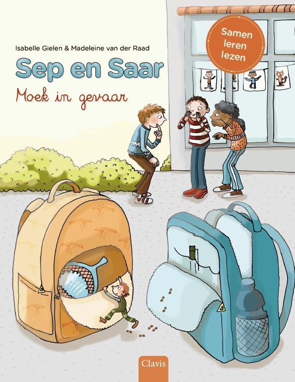 Moek in gevaar: samenleesboek voor een beginnende lezer samen met een voorlezer book