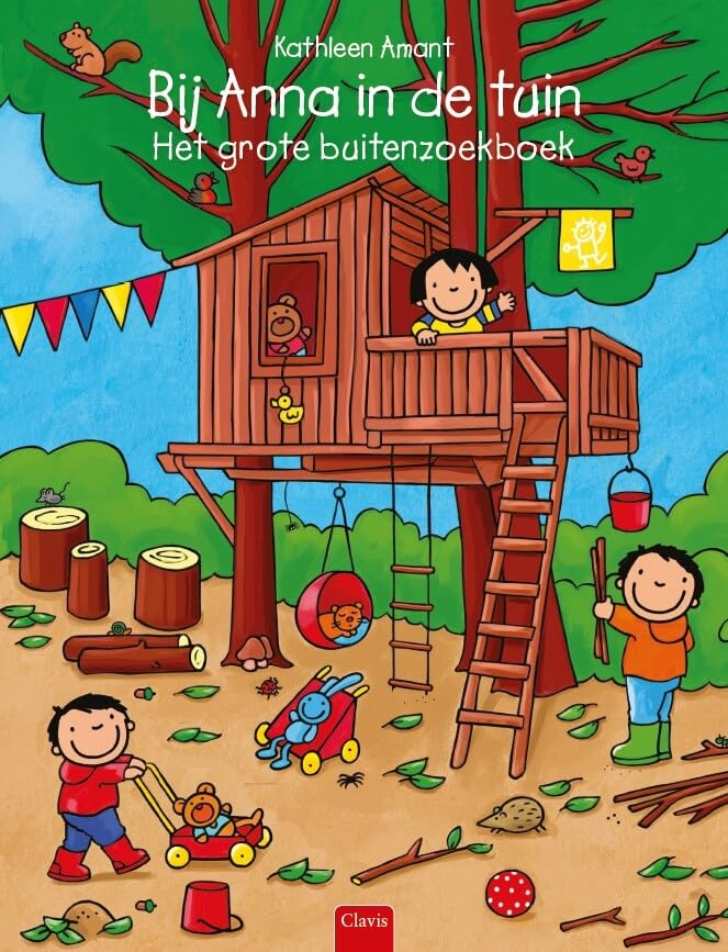 Bij Anna in de tuin: het grote buitenzoekboek book