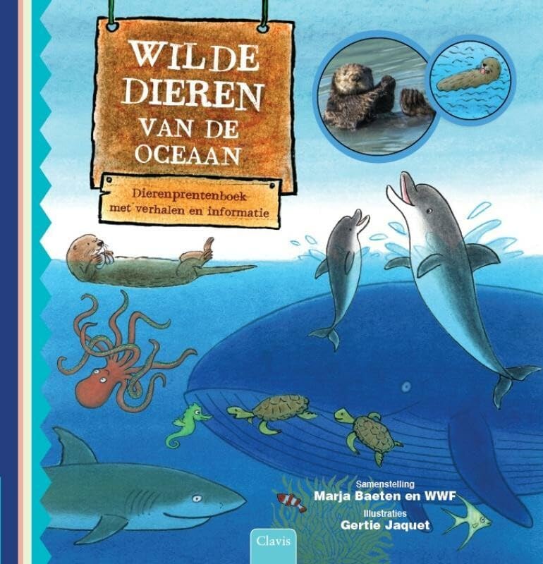 Wilde dieren van de oceaan: dierenprentenboek met verhalen en informatie Novels & Short Stories