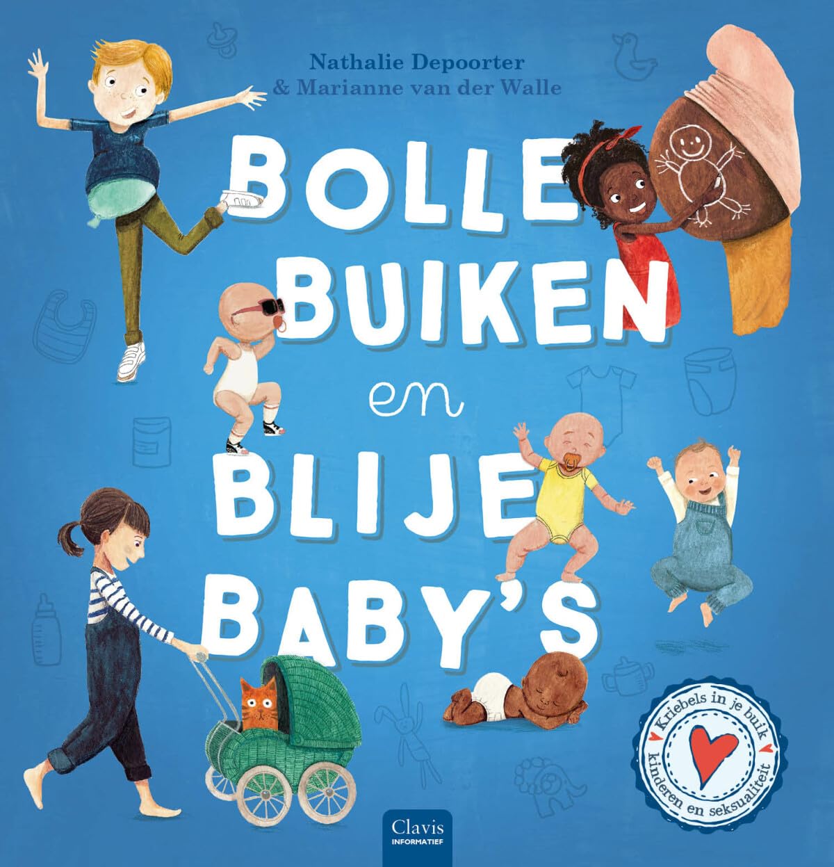 Bolle buiken en blije baby's book