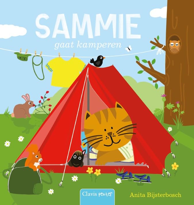 Sammie gaat kamperen book