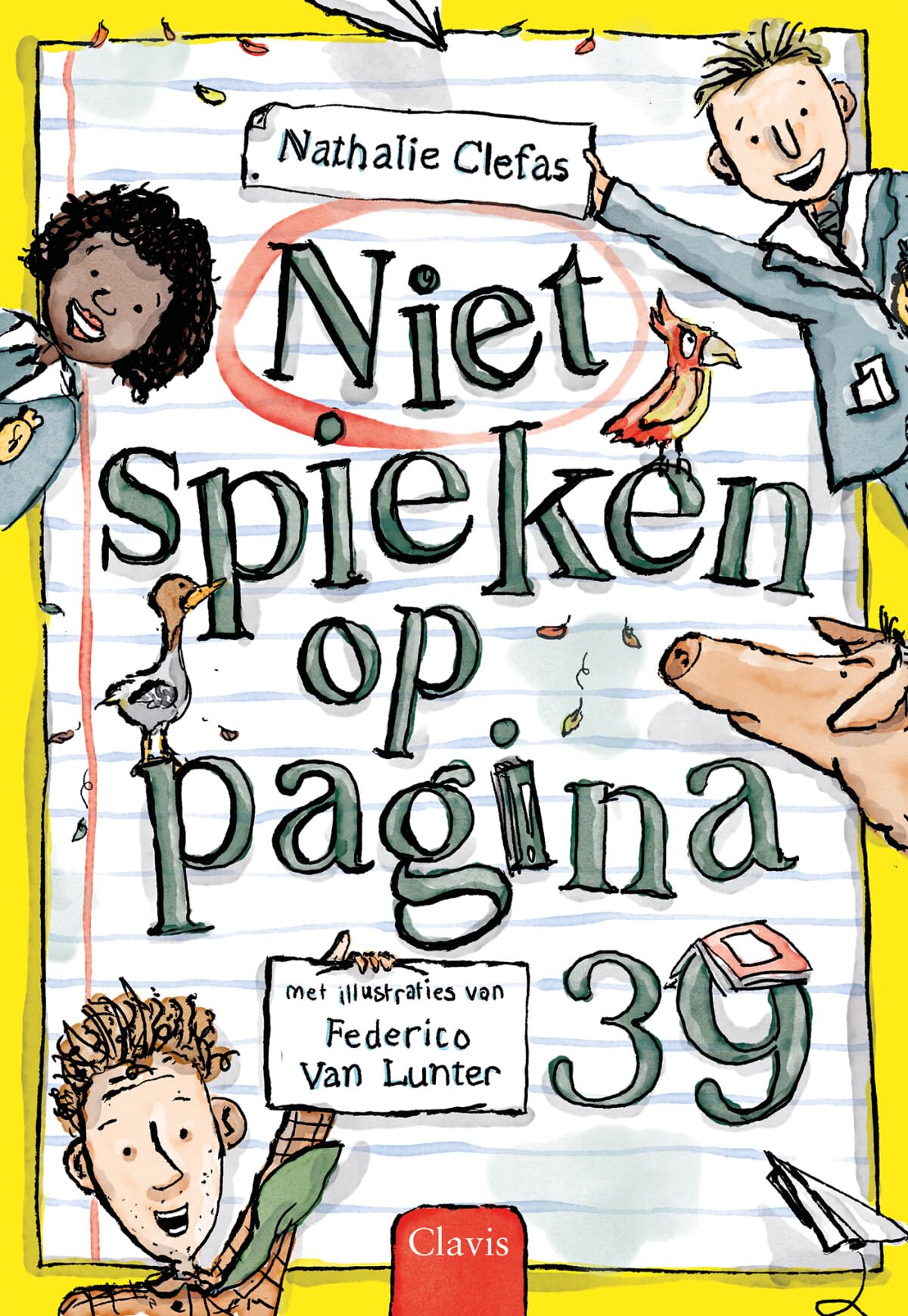 Niet spieken op pagina 39 book