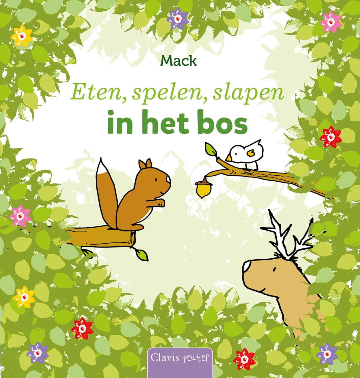 Eten, spelen, slapen in het bos book