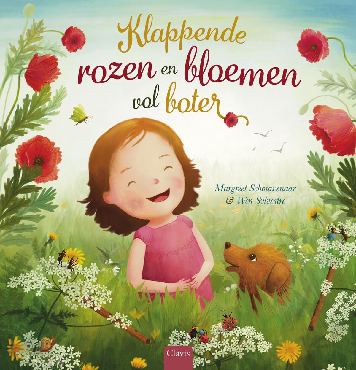Klappende rozen en bloemen vol boter book