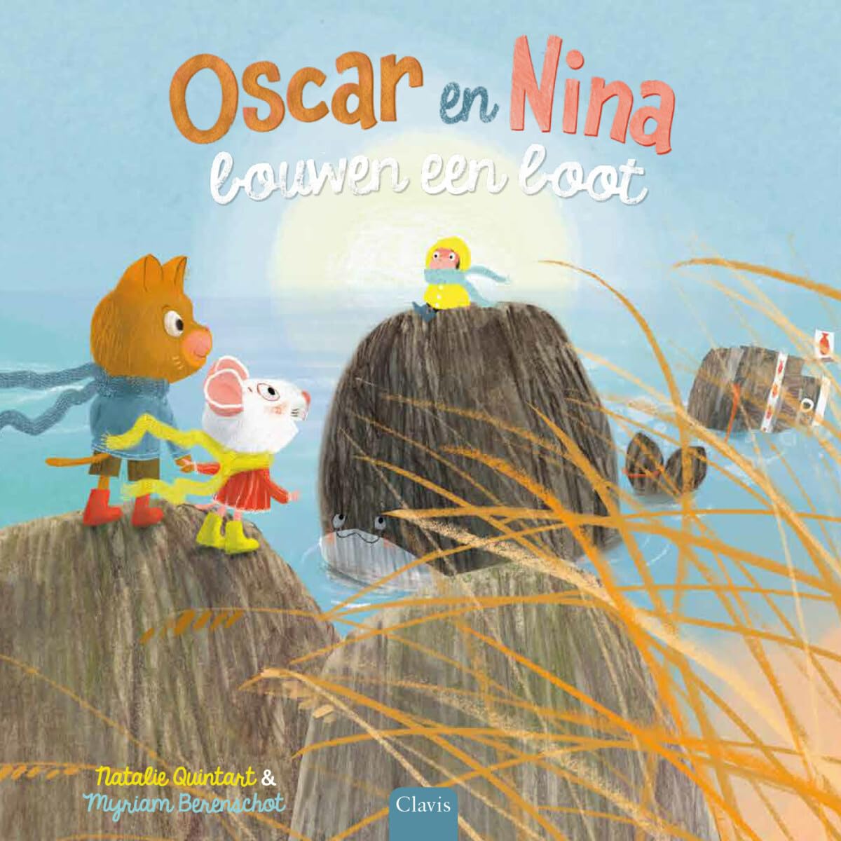 Oscar en Nina bouwen een boot book