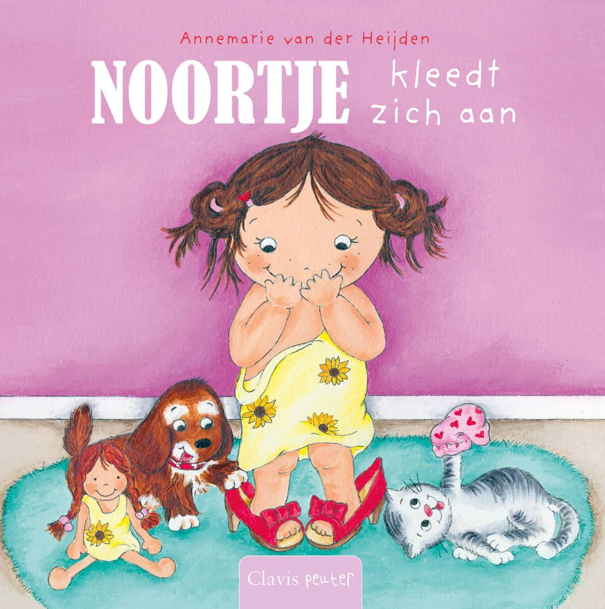 Noortje kleedt zich aan book