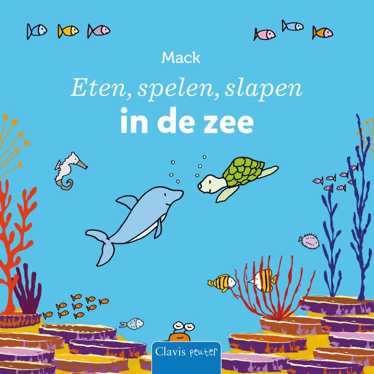 Eten, spelen, slapen in de zee book