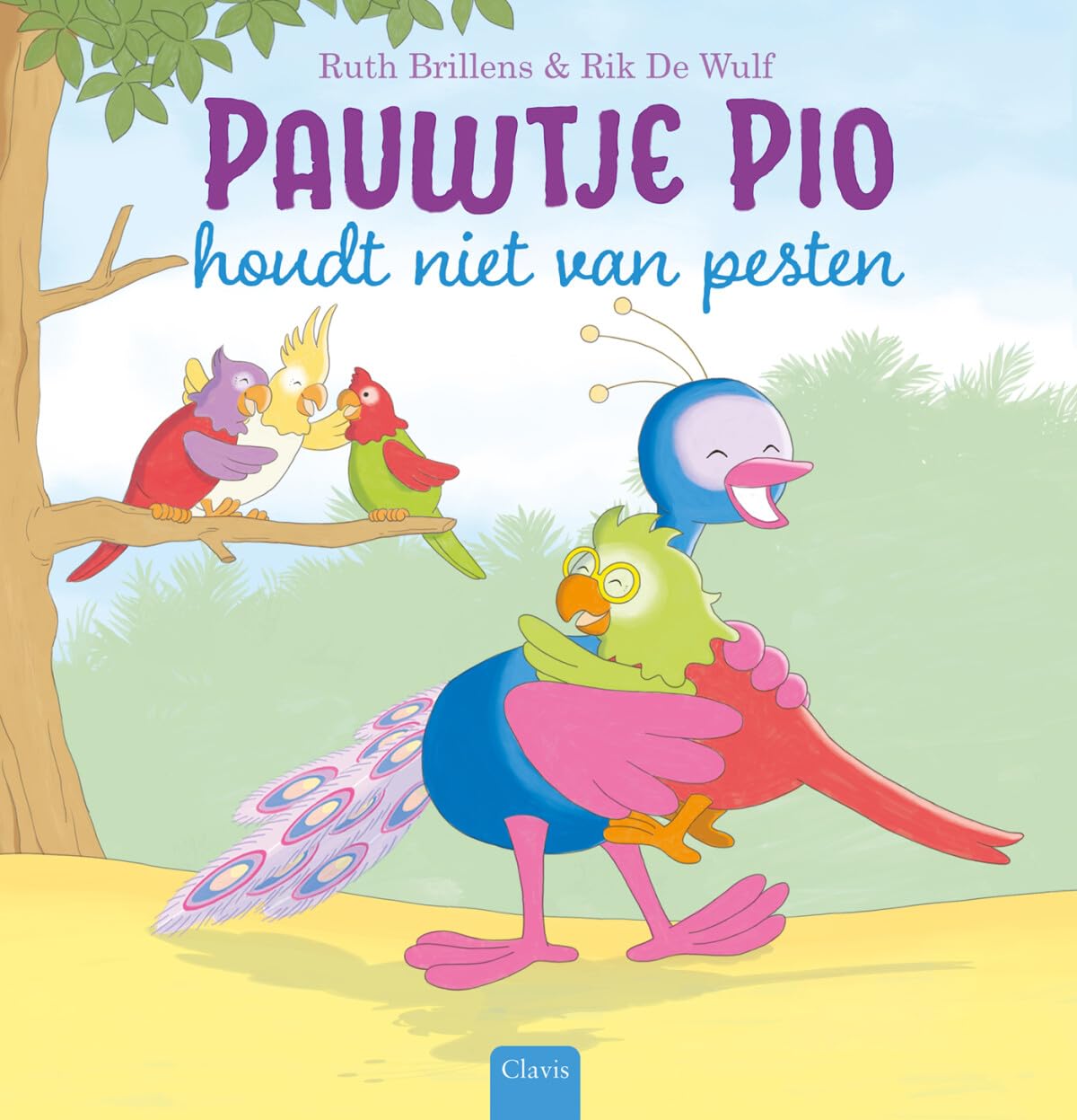 Pauwtje Pio houdt niet van pesten book