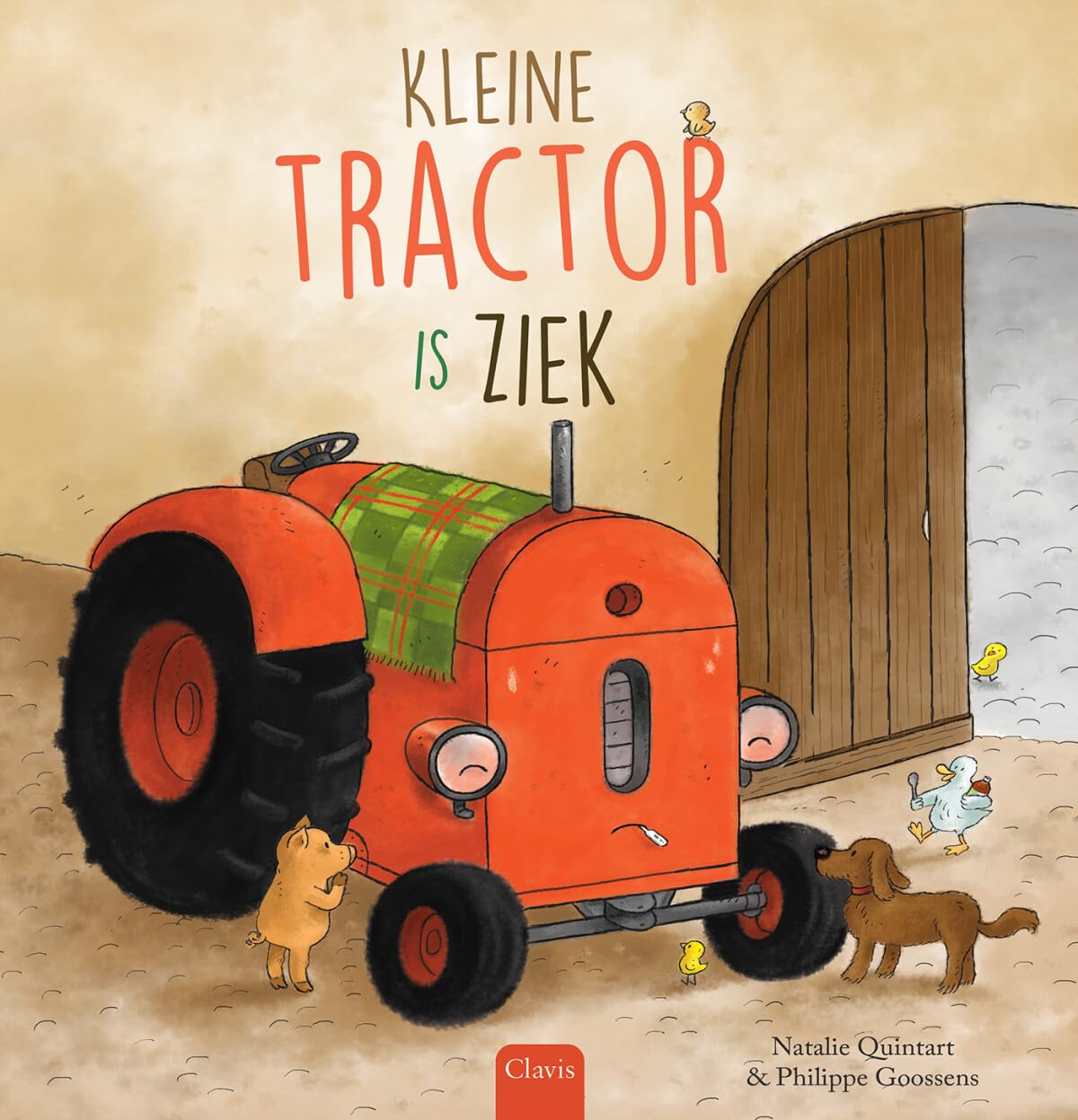 Kleine Tractor is ziek book