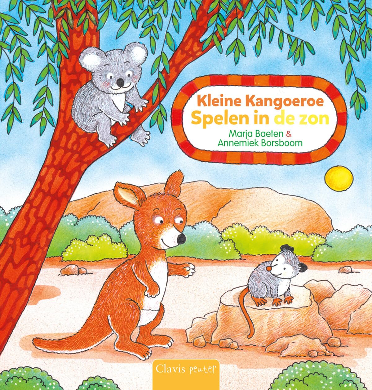Kleine Kangoeroe: spelen in de zon book