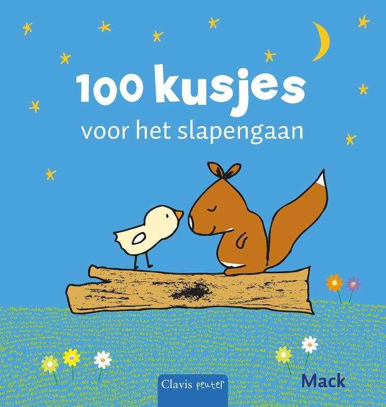 100 kusjes voor het slapengaan kartonboek book