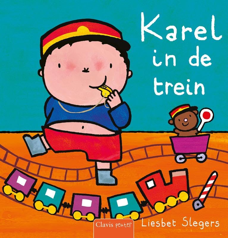 Karel in de trein book