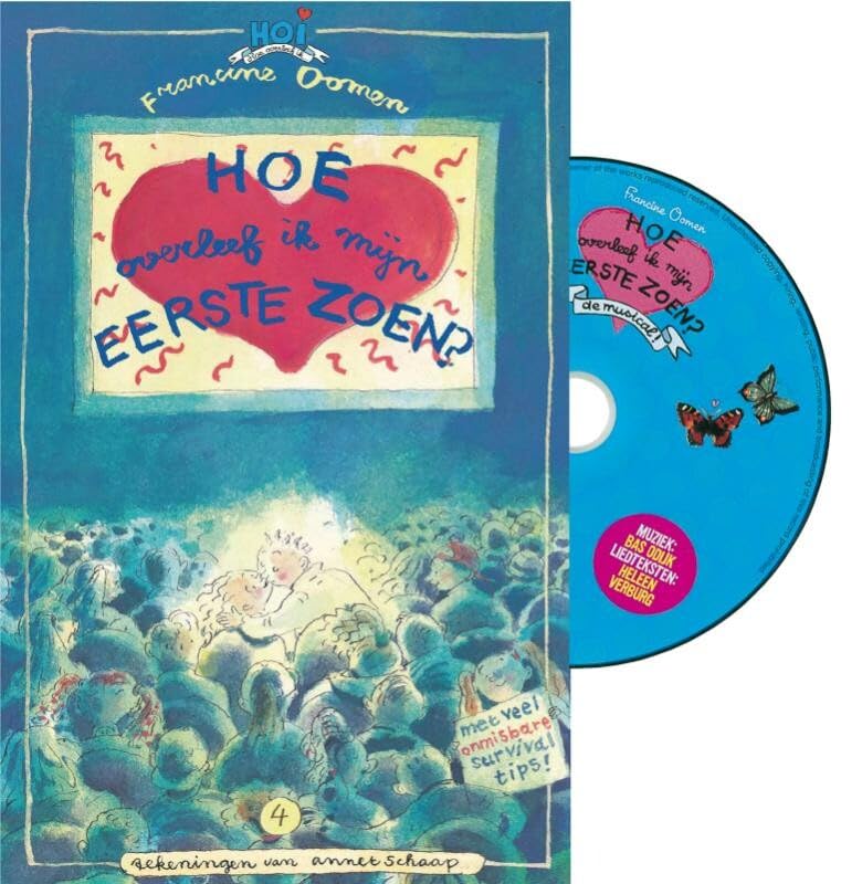 Hoe overleef ik mijn eerste zoen: musical-editie book