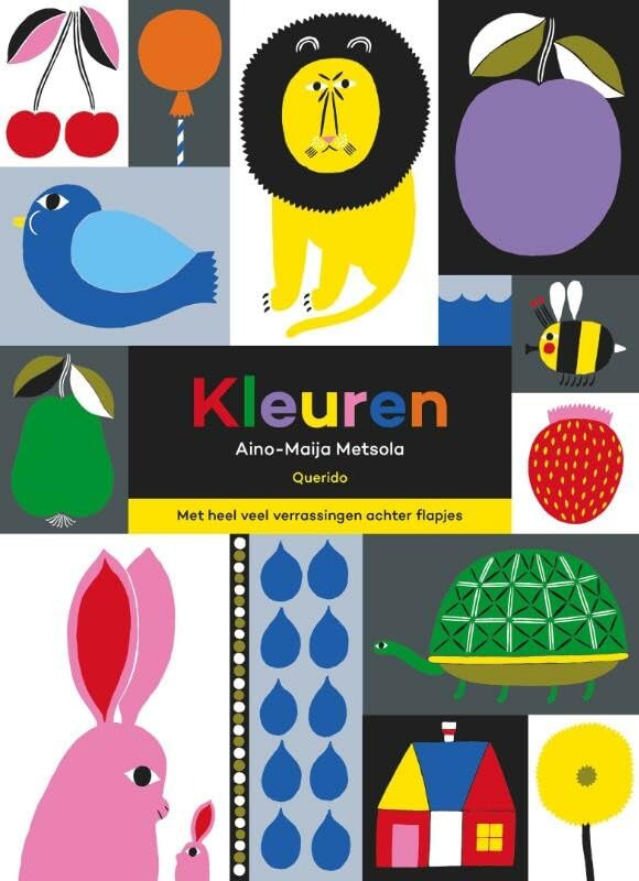 Kleuren: met heel veel verrassingen achter flapjes book