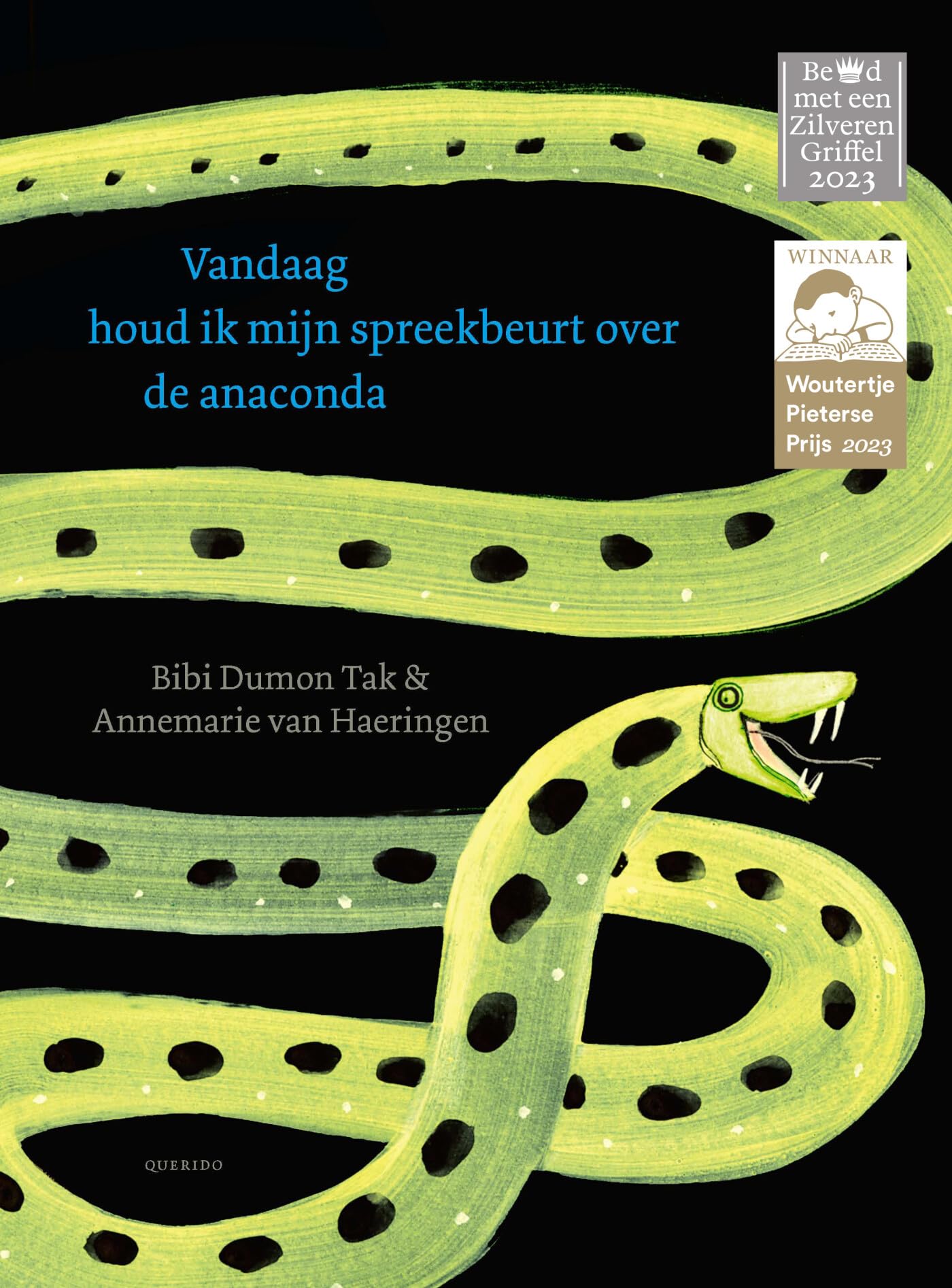 Vandaag houd ik mijn spreekbeurt over de anaconda Non-fiction