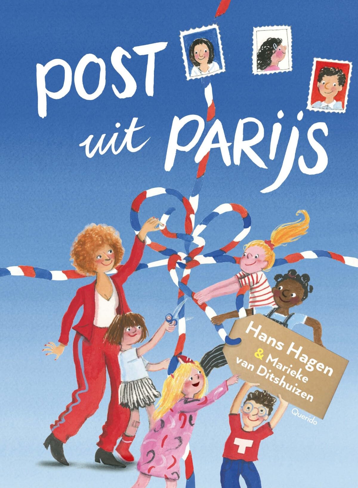 Post uit Parijs: De klas van juf Merel (De klas van juf Merel, 2) Non-fiction