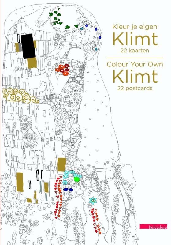 Kleur je eigen Klimt - 22 kaarten/Colour Your Own Klimt - 22 postcards Hobbies & Crafts