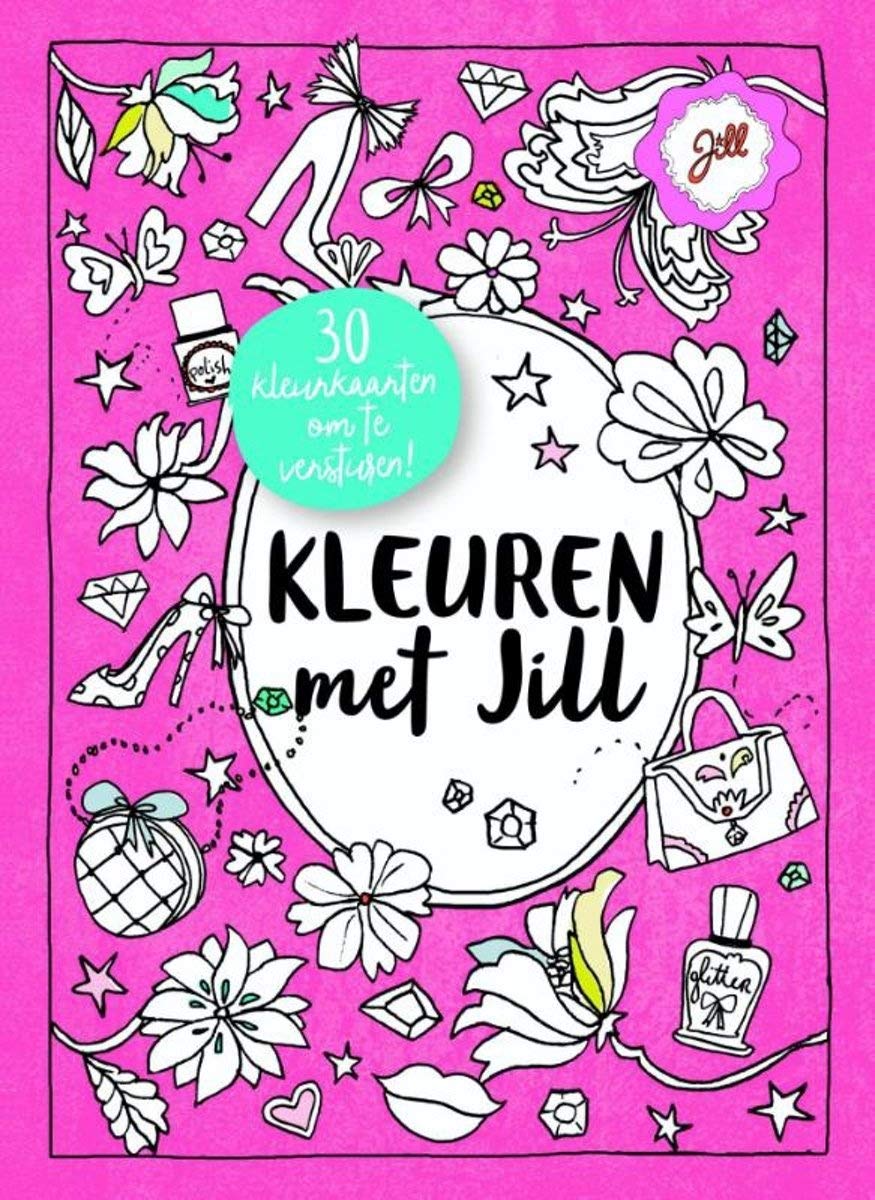 Kleuren met Jill: 30 kleurkaarten om te versturen book