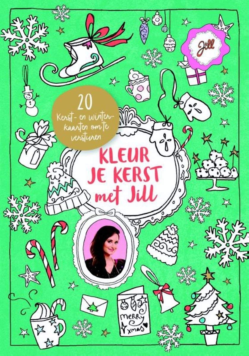 Kleur je kerst met Jill: 20 kerst- en winterkaarten om te versturen Leisure, Home & Garden