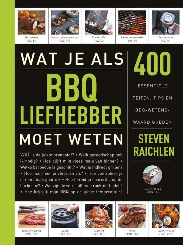 Wat je als BBQ-liefhebber moet weten: 400 essentiële feiten, tips en BBQ-wetenswaardigheden book