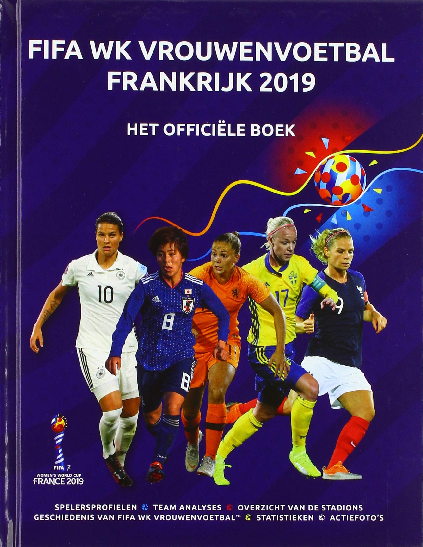 FIFA WK vrouwenvoetbal Frankrijk 2019: het officiële boek book