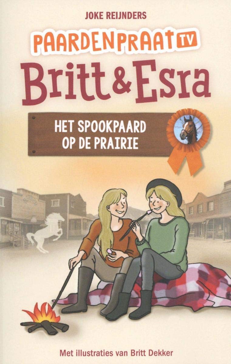 Spookpaard op de prairie book