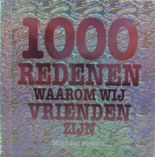 1000 redenen waarom we vrienden zijn book