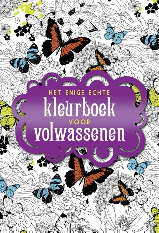 Het enige echte kleurboek voor volwassenen Lifestyle