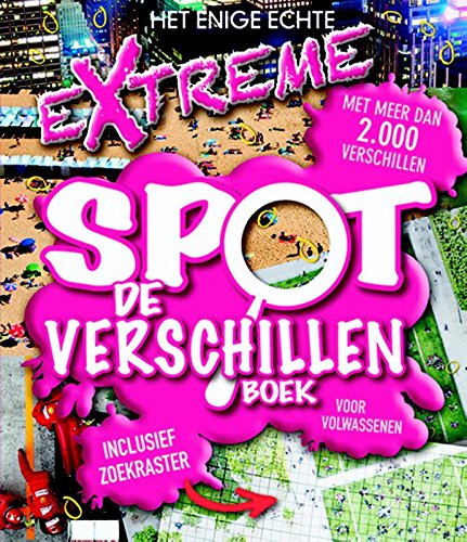 Het enige echte extreme spot de verschillen boek voor volwassenen Lifestyle