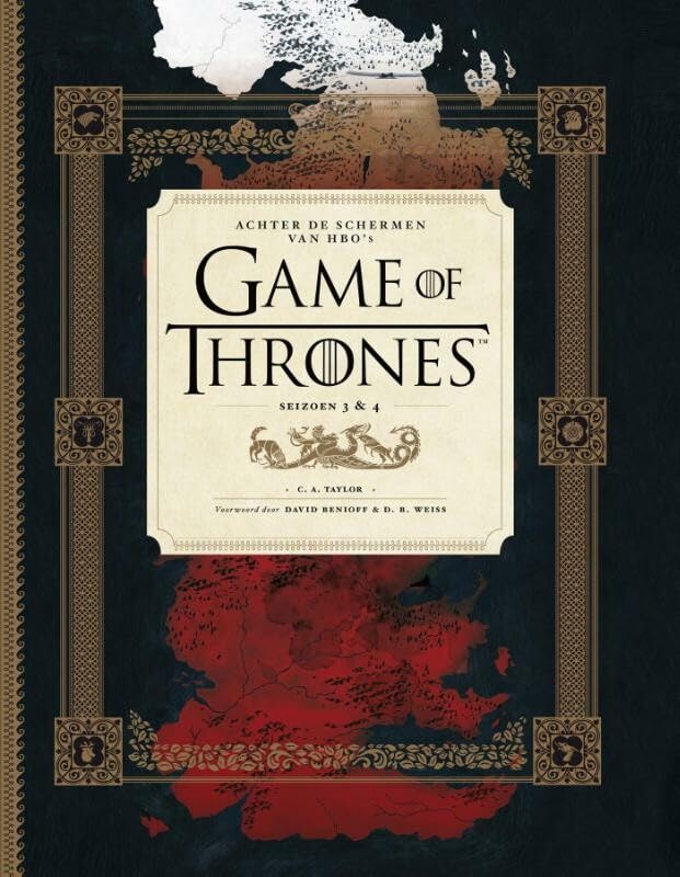 Achter de schermen van HBO's Game of thrones: seizoen 3 & 4 book