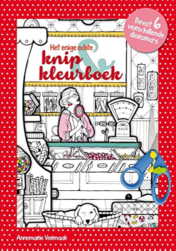 Het enige echte knip & kleurboek book