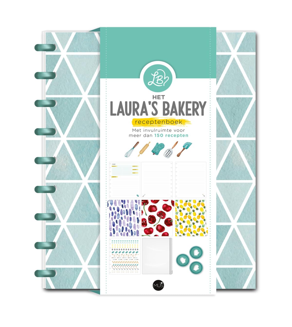 Het Laura's Bakery Receptenboek: Met invulruimte voor meer dan 150 recepten Lifestyle