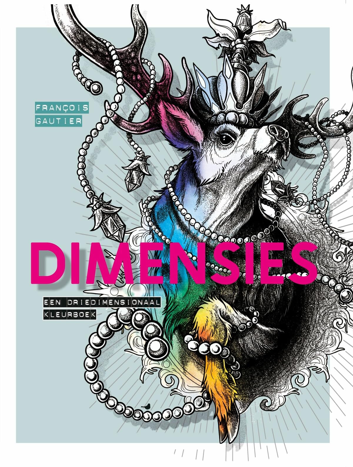 Dimensies: Een driedimensionaal kleurboek book
