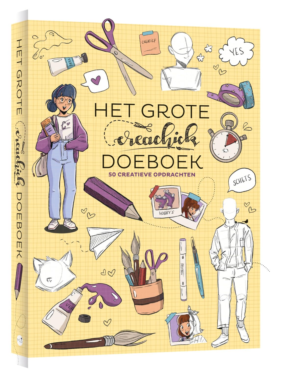 Het grote CreaChick doeboek: 50 creatieve opdrachten book