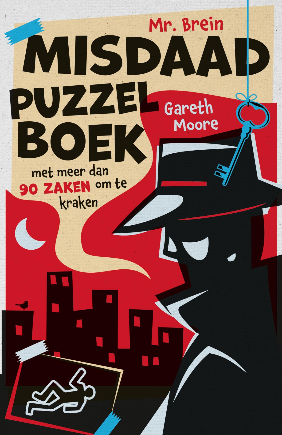 Misdaadpuzzelboek: met meer dan 90 zaken om te kraken (Mr. Brein) Leisure & Fun