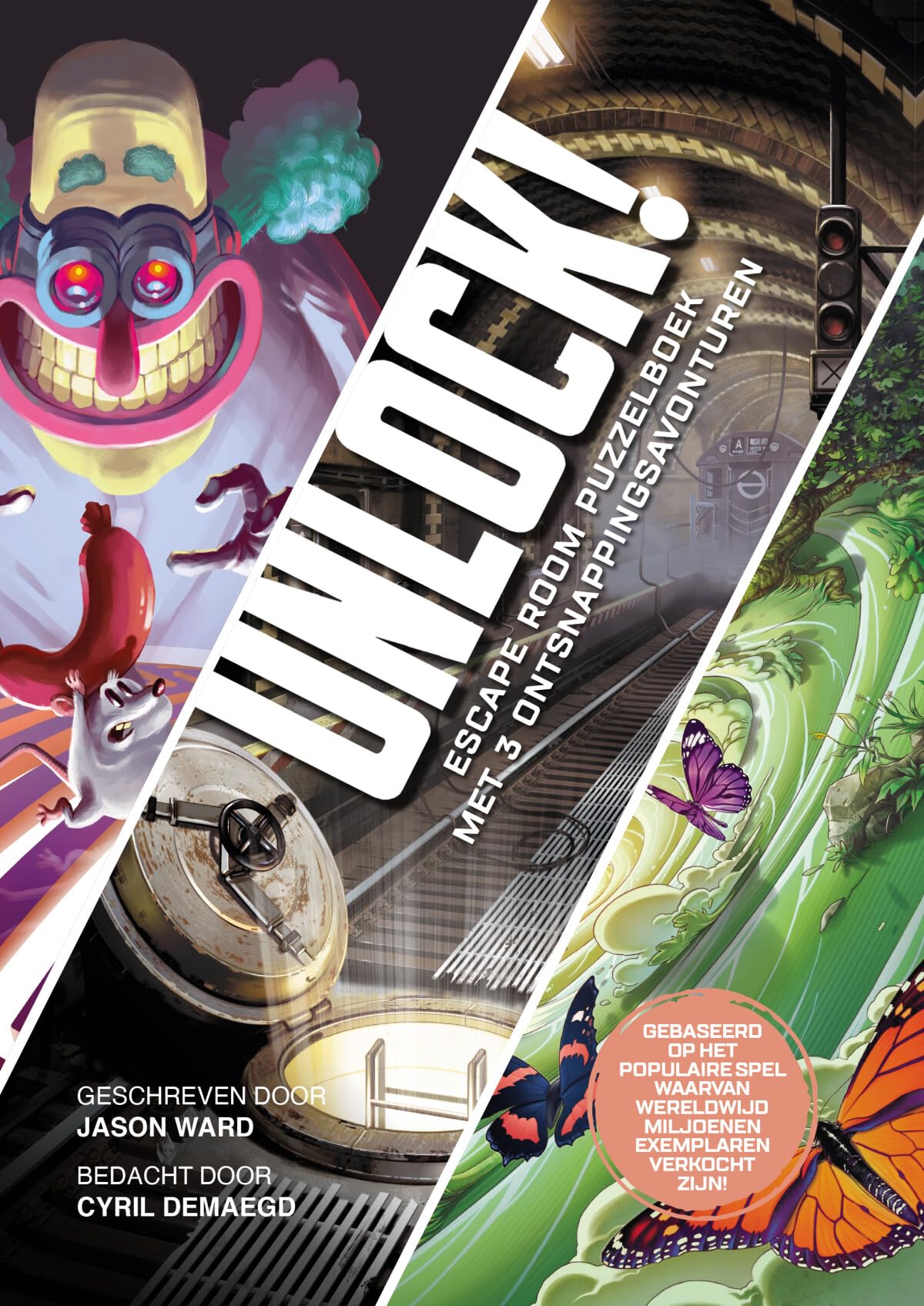 Unlock!: Escaperoom puzzelboek met 3 ontsnappingsavonturen book