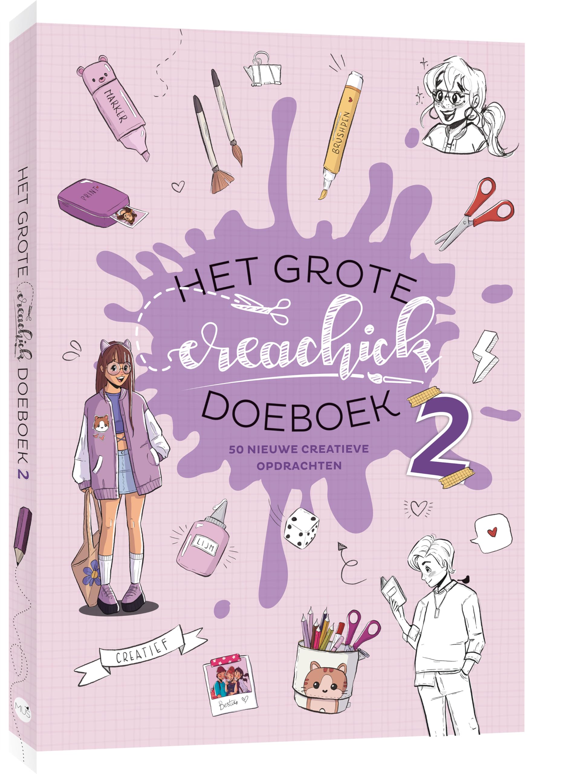Het grote CreaChick doeboek 2: 50 nieuwe creatieve opdrachten book
