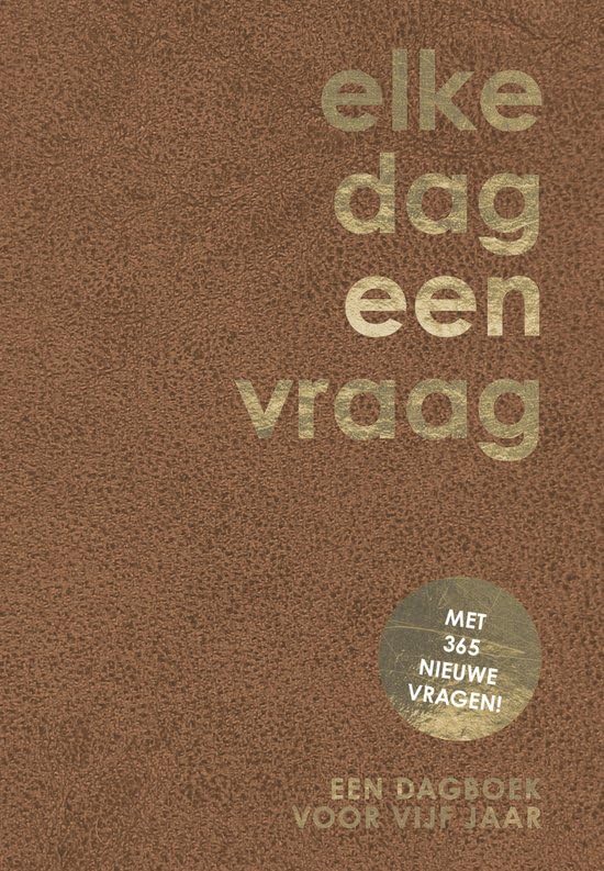 Elke dag een vraag: Een dagboek voor vijf jaar book