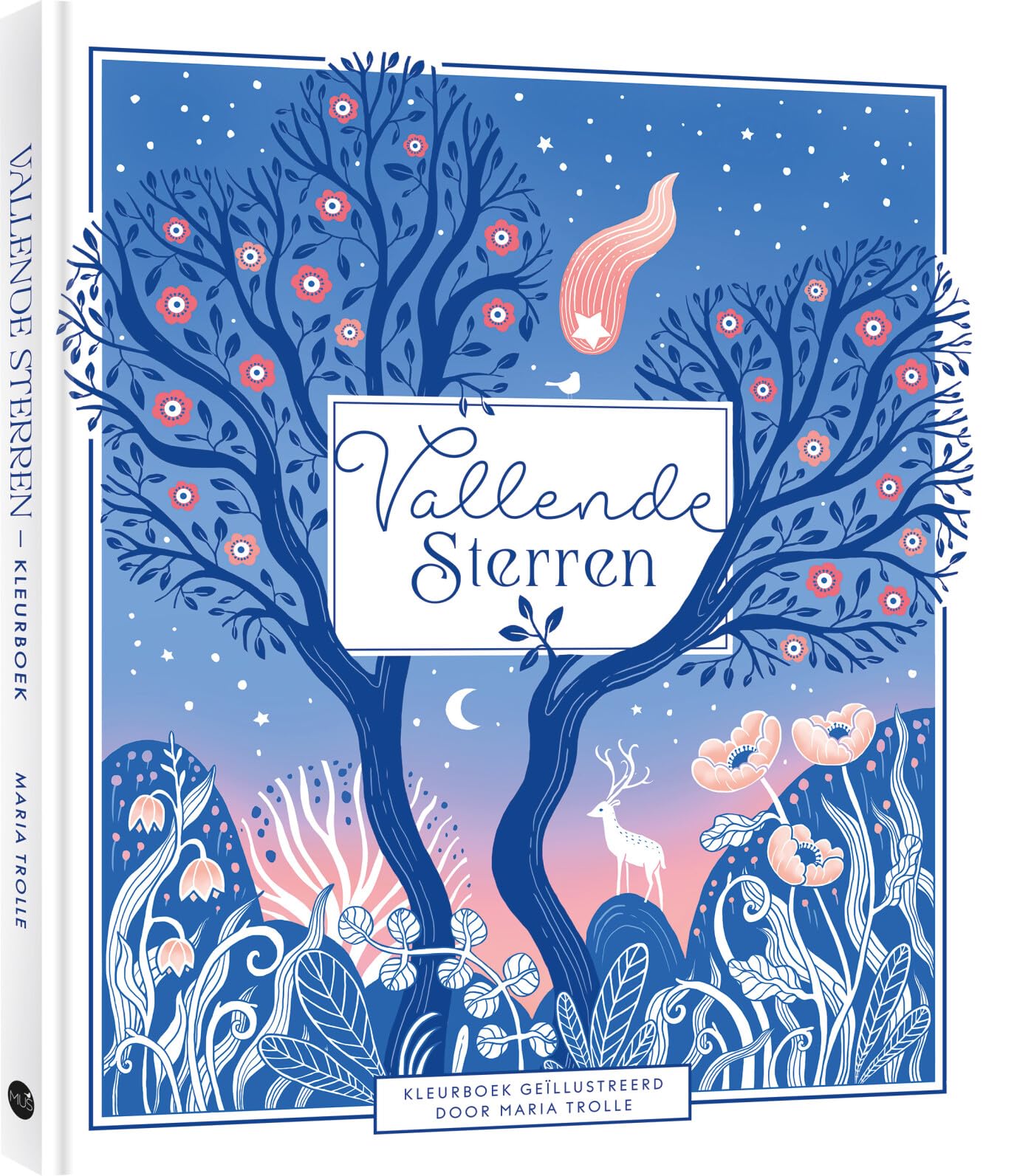 Vallende sterren: Kleurboek geïllustreerd door Maria Trolle Hobbies & Crafts