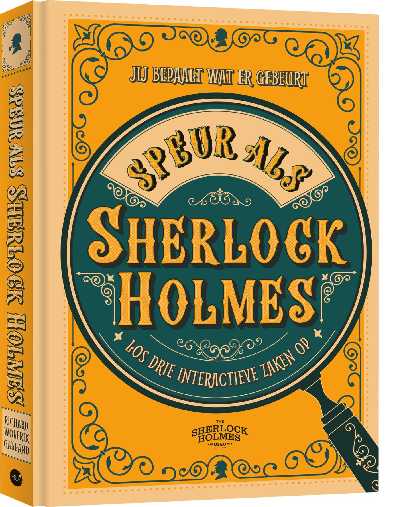 Speur als Sherlock Holmes: Los drie interactieve zaken op book